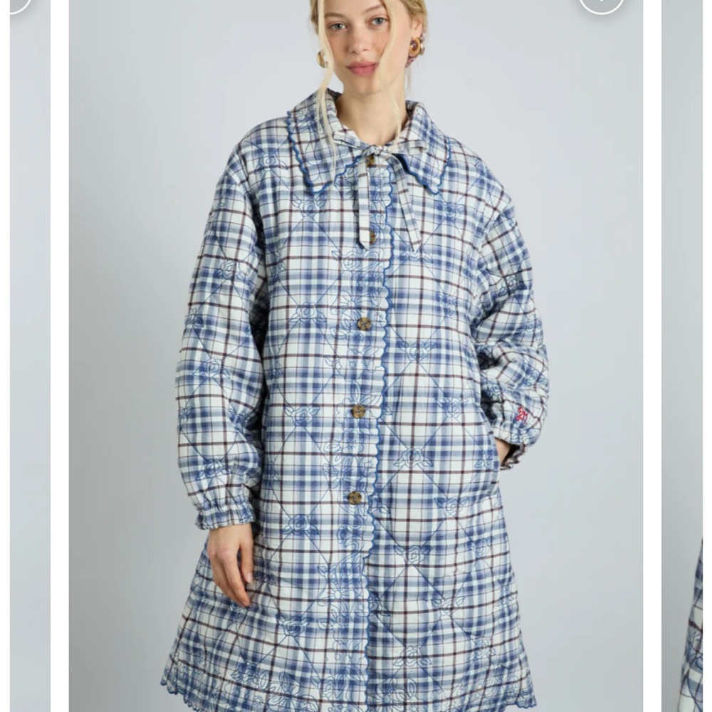 Damson Madder Avery Quilted Jacket